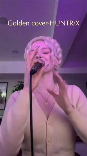 Golden cover-HUNTR/X #singing #cover #golden #huntrx