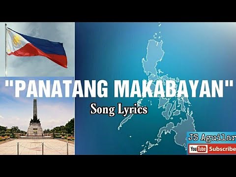 Panatang Makabayan - song lyrics
