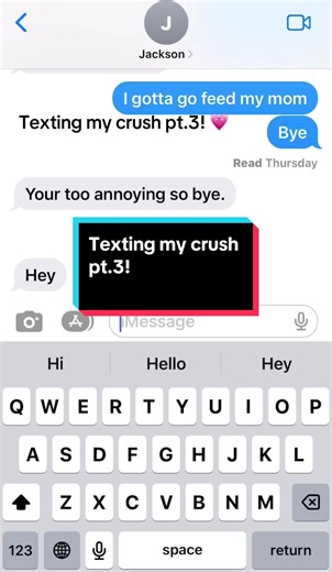 Texting My Crush Part 3: Heartbreak Over Text