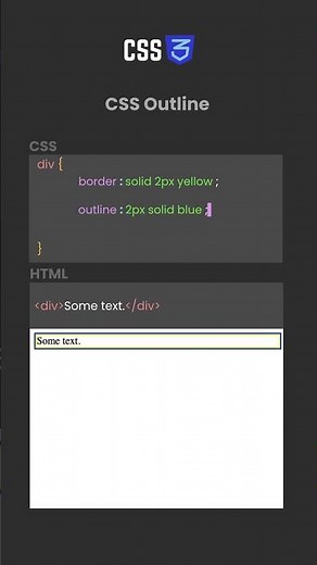 CSS Outline — Highlight Without Shifting Layout