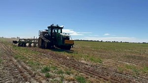 Perfectly Set Yetter Floating Row Cleaners These Yetter floating row cleaners are correctly set, clearing away residue for a clean pass, ensuring proper seed placement and closing. This planter is hard at work near Corowa, singulating Faba Beans. #Yetter #RBE #Plant2025 | Precision Seeding Solutions