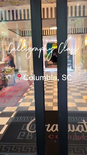 Living Cola takes on Calligraphy! 🤣 We had the best time at @Kelli | Calligrapher/Engraver ‘s group event at the UofSC Graduate Hotel. This class is perfect for anyone who wants to learn the art of calligraphy, whether you're a novice or a veteran. It's also an excellent idea for a girls' night or group event. 🥂✍🏽 The best part about this class is that not only do you get to learn from the best (the instructor was the sweetest), but you also get to indulge in the Trophy Room's delicious food 