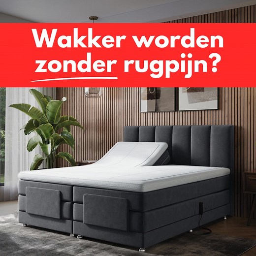 A A N B I E D I N G - iPremium Elektrische Boxspring! Tijdelijk slechts €1490. Met gratis levering, gratis montage én gratis meenemen en recyclen oude bed! | Boxspring specialist iBoxspring.nl | Facebook
