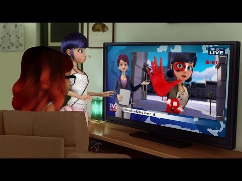 Reveal LadyBug identity on TV! [Miraculous LadyBug Speededit]