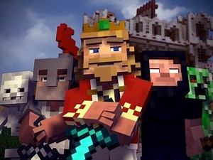 "Fallen Kingdom" - A Minecraft Parody of Coldplay's Viva la Vida Music Video W/LYRICS 10 HOUR LOOP