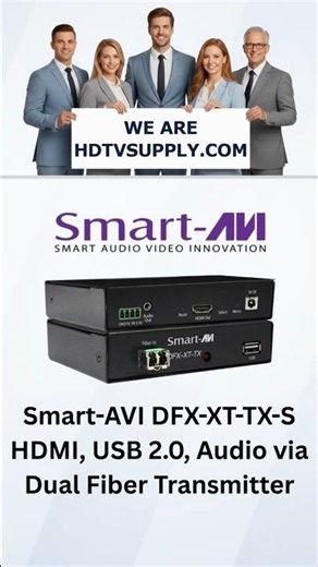 Smart-AVI DFX-XT-TX-S HDMI, USB 2.0, Audio via Dual Fiber Transmitter