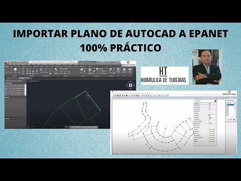 IMPORT PLANNING FROM AUTOCAD TO EPANET