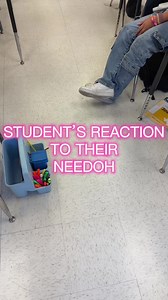 Needoh Reward Surprise: Teacher Gives Squishy Needle Reveal
