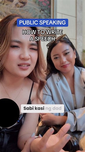 25K views · 1K reactions | How to write a speech ft. Ayn Bernos | Gianna Abao | Facebook