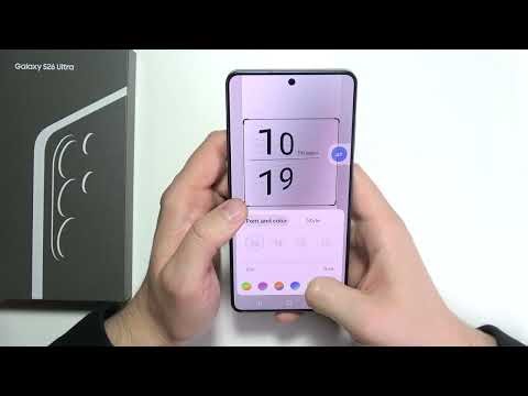 Samsung S26 Ultra: How to Adjust Clock Size on Lock Screen