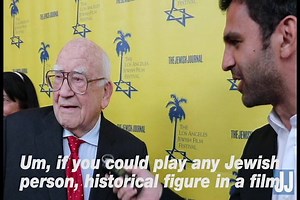 Ed Asner talks about his love for the community and which historical Jewish figures he wants to portray on the silver screen. Also, he sings a little. Last night, the 87-year old actor was honored at the Los Angeles Jewish Film Festival. Read about it: http://jewishjournal.com/hollywood/218382/218382/ | Jewish Journal