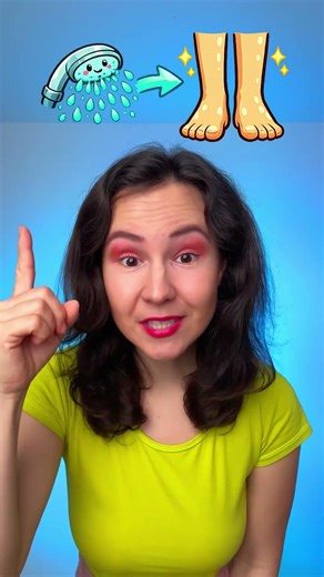 Clean Feet Routine 🦶🧼🧼 Bye-Bye Stinky Toes! ✨ #shorts #hygiene