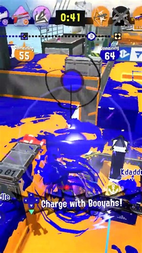 some kill with booyah bomb | ナイスダマでいくつかのキル #shorts #splatoon3 #スプラトゥーン3