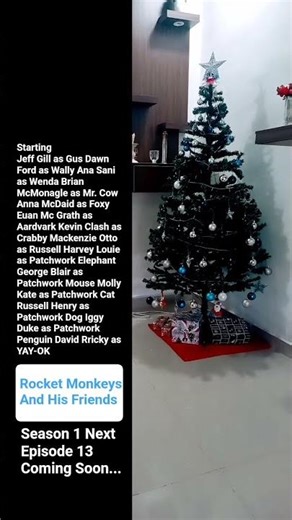 Rocket Monkeys And His Friends Season 1 Episode 12 Merry Christmas Ending Credits (UK English 🇬🇧)