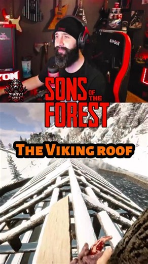 Nick the Iron Lyon | Sons Of The Forest gameplay. This Viking longhouse is taking forever, even with a carry more log mod. Drop a follow to see more of this... | Instagram