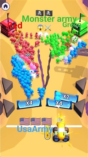 🔥 USA Army vs Monster Army | Epic Battle for Survival!