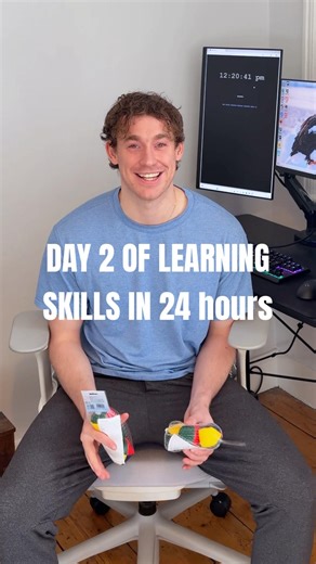 Learning Juggling in 24 Hours – 3, 4 & 5 Balls