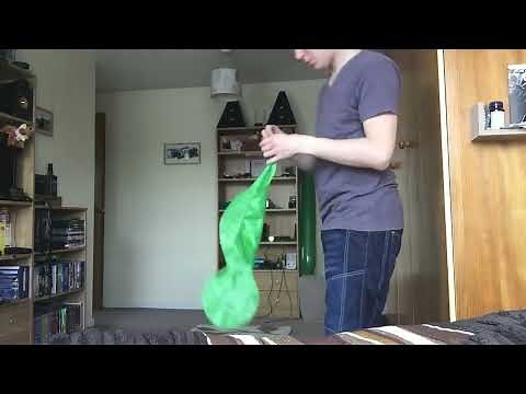 Cattex Doll 59 inch green balloon blow to pop btp b2p