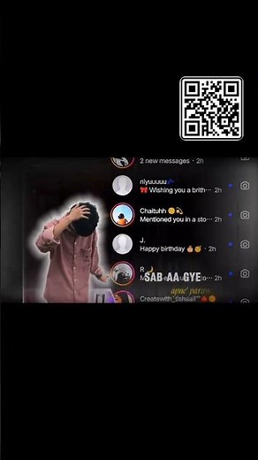 Sad video status | Sad video Template | Trending Template VN Code | QR codes | Video status