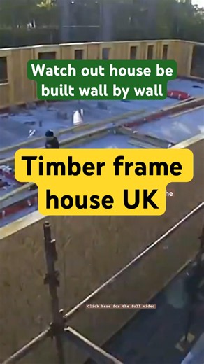 Watching our dream home take shape, one timber wall at a time 🏡✨