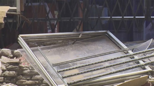 U-Haul smashed into Detroit store