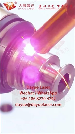 # soldadura por láser # laser welding _Best fiber laser welder weld metal tubes / plates