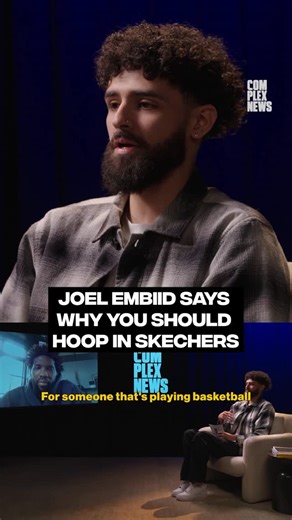 Complex Sneakers on Instagram: "With the Skechers roster growing, are we about to see Skechers more on the court? Joel Embiid tells you why. Powered by @Sprite LINK IN BIO for the full interview 🔗"