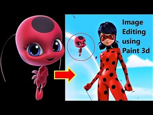 Changing Tikki's Background using Paint 3D | Changing Background using Paint 3d Magic Tool