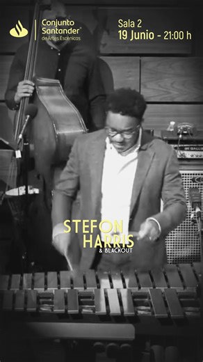 ¡El NY Jazz All Stars 2025 presenta a Stefon Harris & Blackout! 🎶✨ Este 19 de junio, vive una concierto único con el vibrafonista nominado al Grammy. Junto a su grupo Blackout, presentarán un show imperdible, donde el hard bop se mezcla con ritmos latinos y la energía del jazz actual 🎷🔥 🎟️ ¡Corre por tus boletos! Asegura tu lugar en: bit.ly/NYJStefonHarris | Conjunto Santander