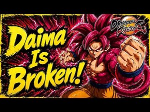 DBFZR ▰ SSJ4 Daima Goku Looking Top 3 Broken!【Dragon Ball FighterZ】
