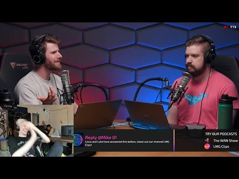 xQc reacts to Linus talking about the "hard R"