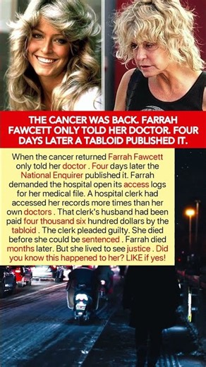 She Only Told Her Doctor. The Tabloid Knew in 4 Days.