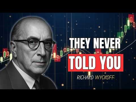 Wyckoff's 3 Laws: The Trading Framework 99% of Traders Have Never Truly Understood