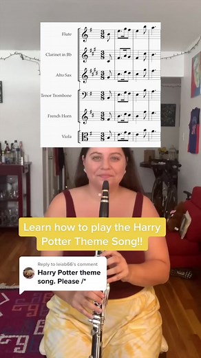 Learn to Play the Harry Potter Theme Song on Clarinet, Violin, and More