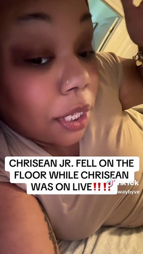 Chrisean Rock's Baby Falls During Live Stream Incident