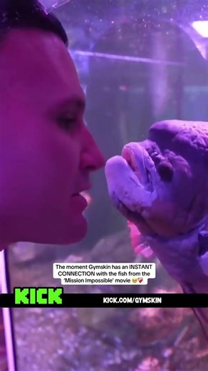 Gymskin Fell In Love With This Fish 🤣