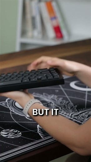 This keyboard has a secret.