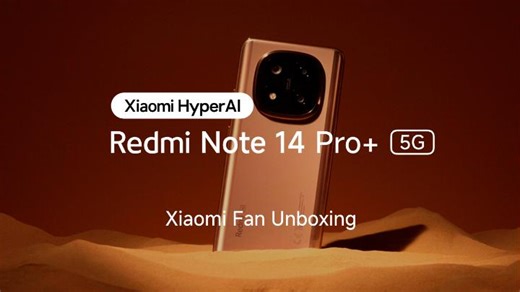 Uncovered from the sands, shining like never before. Time to unbox #RedmiNote14ProPlus5G #GoldSpecialEdition! Learn more: http://s.mi.com/o5kwlkx3 📸Putthimedh #XiaomiFanUnboxing | Xiaomi