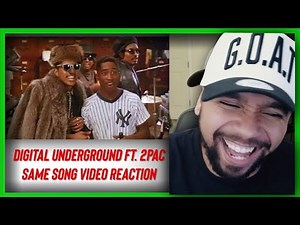 Digital Underground - Same Song (feat. 2Pac) [Official Music Video] - First time watching