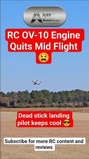 Dead Stick Landing: OH NO! What Went Wrong? #shorts