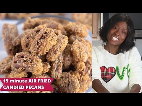 15 Minute Cinnamon Sugared Pecans (Air Fryer)