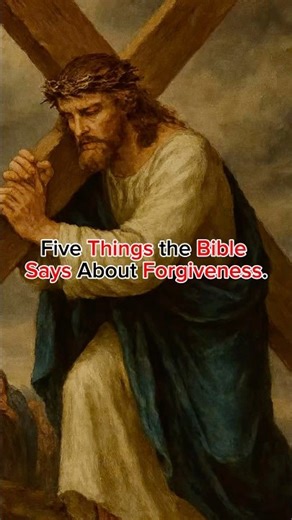 Five things the Bible says about forgiveness. #jesus #viral ￼
