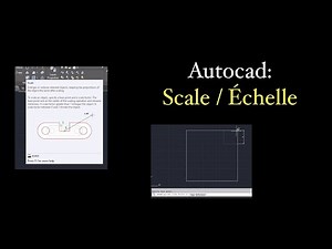 Autocad - Scale/Échelle