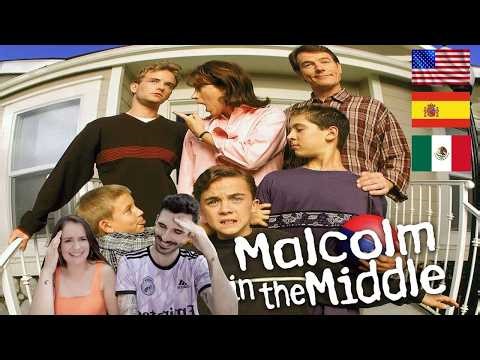 ESPAÑOLES REACCIONAN A DOBLAJE LATINO VS ESPAÑOL VS INGLES DE MALCOLM IN THE MIDDLE