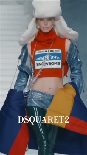 DSQUARED2 Runway: Bold Denim Energy