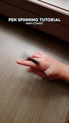 How to do a mini-combo with 2 tricks! 🌀 #penspinning #viral #fyp