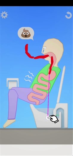 💩 POOP EXPLODED! EVERYTHING INSIDE HIM SPILLED OUT! 💥#roblox #funny #gaming #short #fyp #viral