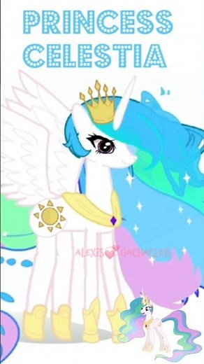 💞PRINCESS CELESTIA 👉+CODE (MY LITTLE PONY) in Gacha Life 2💞 #gl2 #mylittlepony #trending #fyp #viral