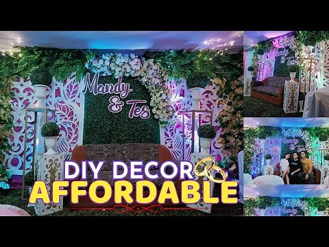 Low Cost Wedding Decoration Ideas at Home | DIY Wedding Design | Unique Wedding Ideas
