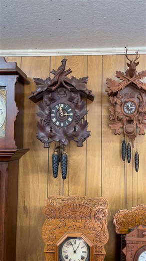 1K views · 24 reactions | Need a cuckoo clock for Christmas or need one fixed just give us a call here at the clock shop | "The Clock Shop" Antique Clock Sales and Repairs | Facebook